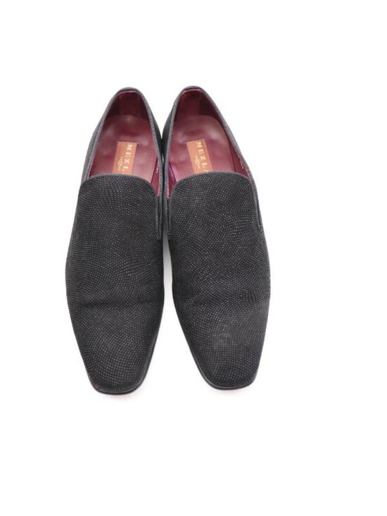 Mezlan Crespi Black Venetian Loafer Men\'s Size 11.5 Dress Shoes M Slip On Loafer main image 7